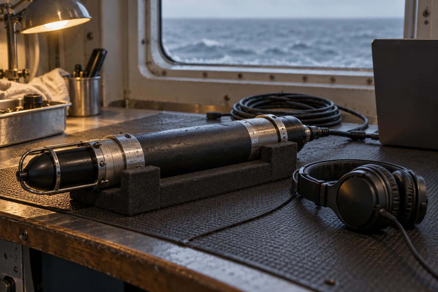 A quiet recording is not an empty sea