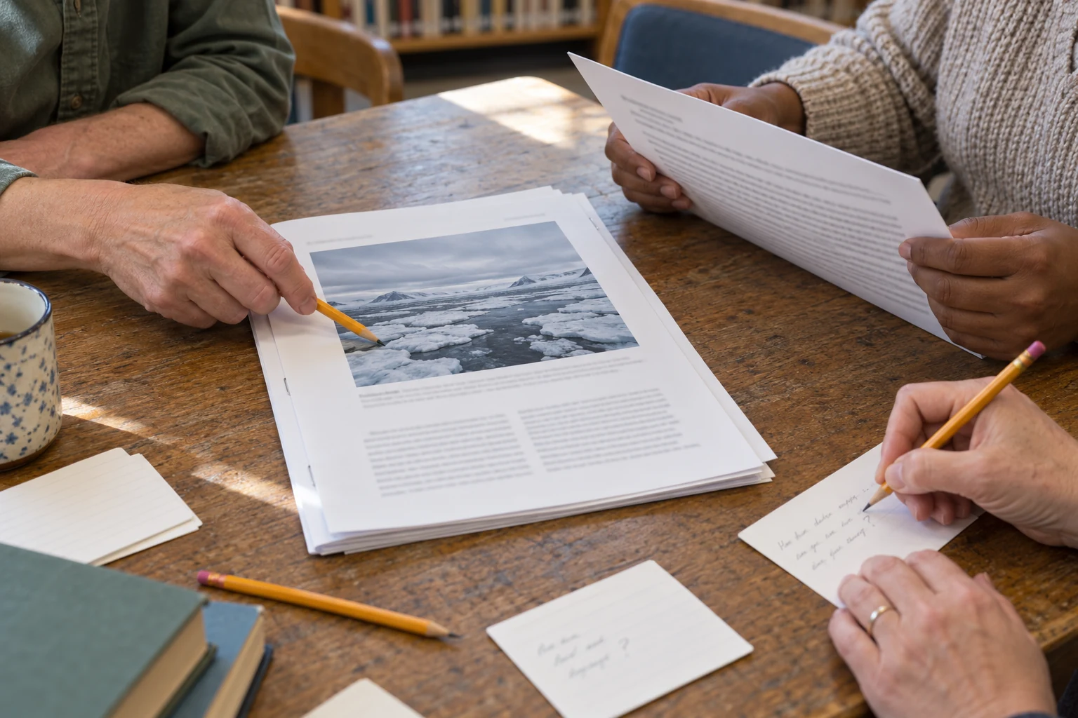 An evidence session with room for a better question