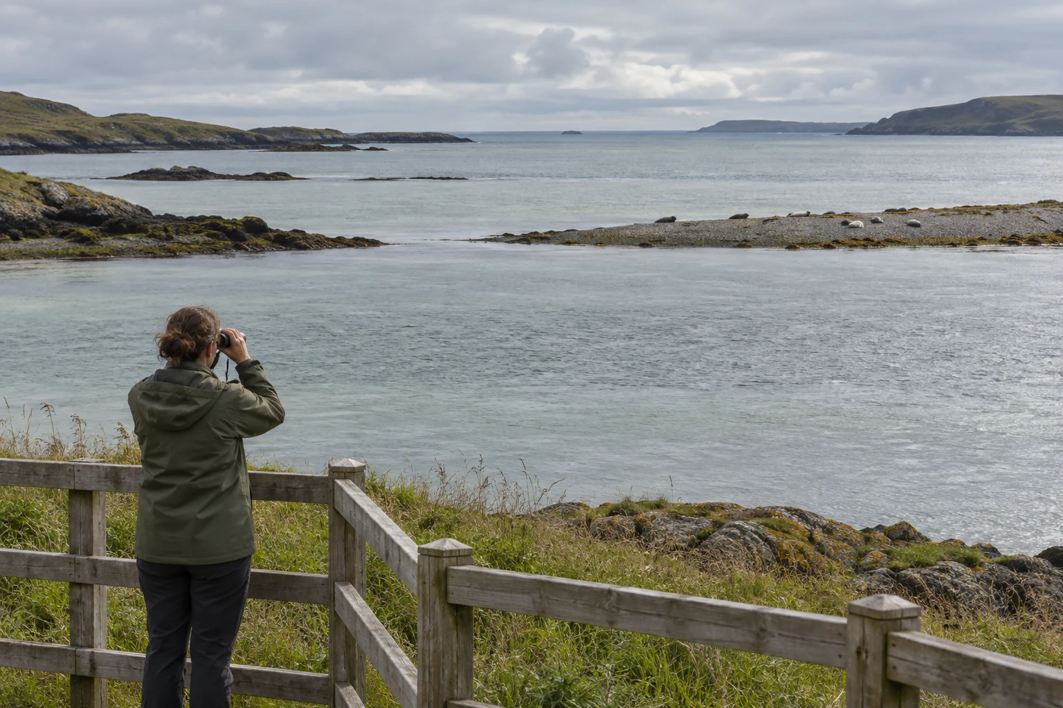 Distance is part of wildlife observation