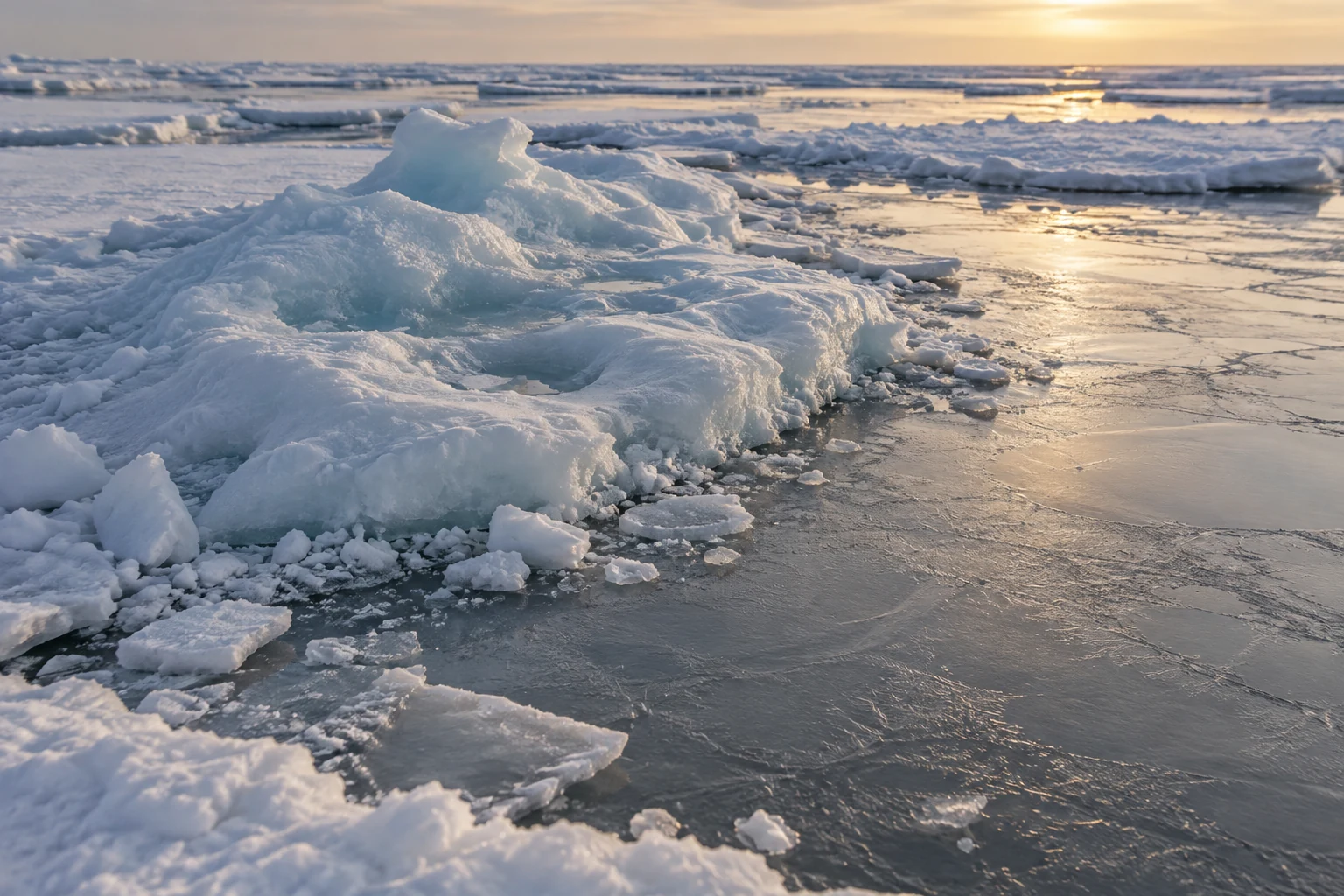 How old is that sea ice?